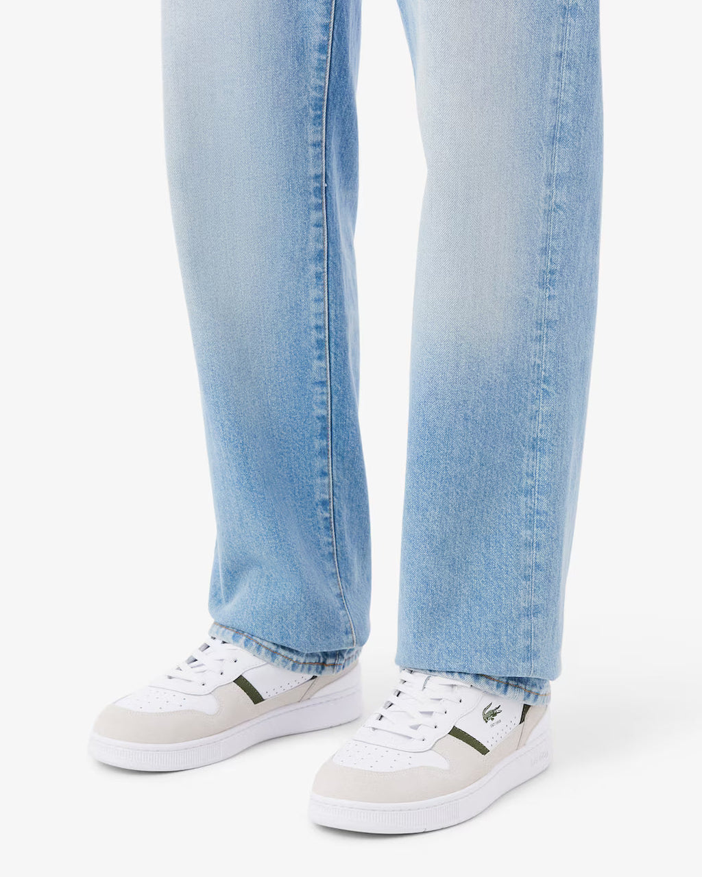 Sneakers T-Clip Set homme en cuir