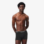 Lot de 3 boxers courts coton stretch