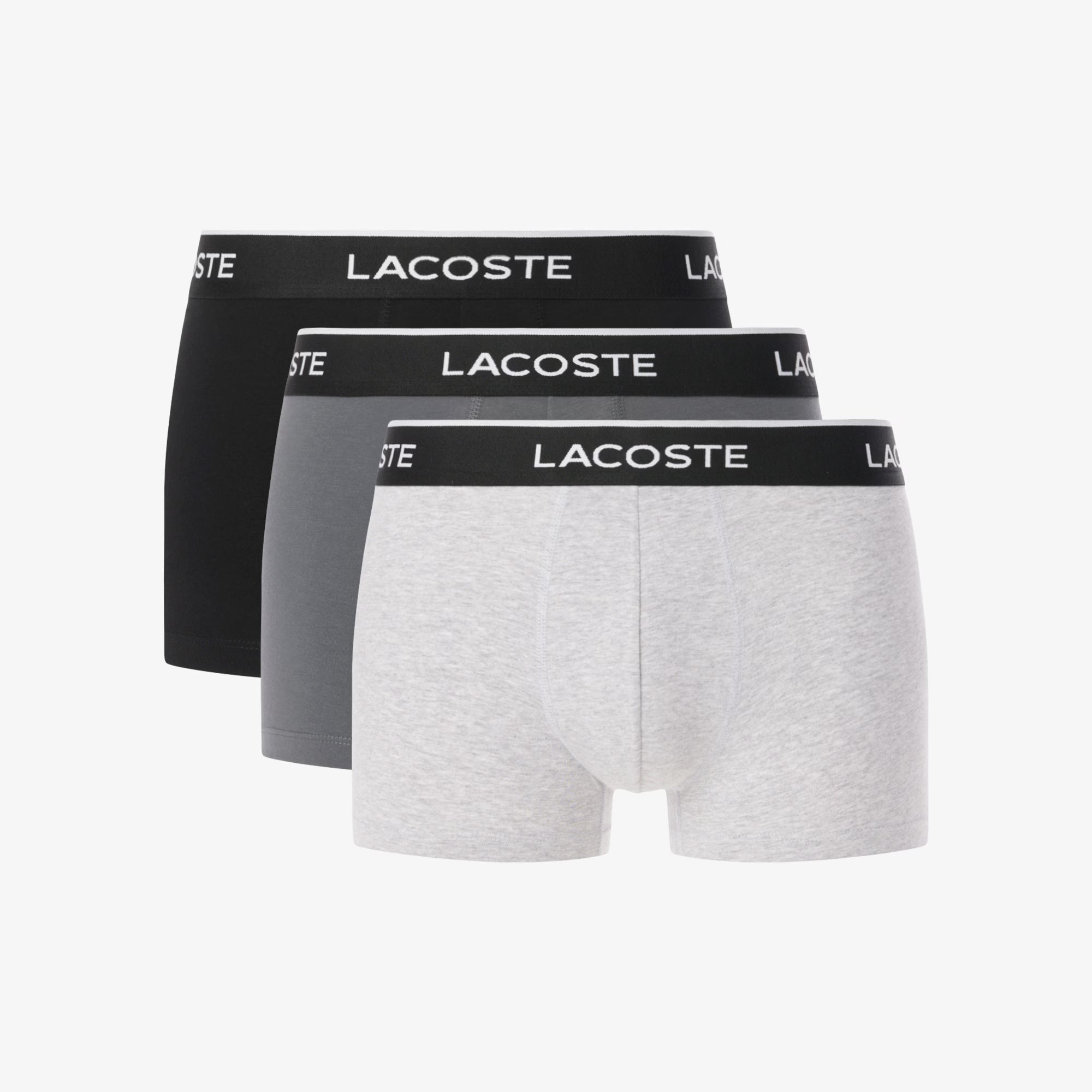 Lot de 3 boxers courts coton stretch