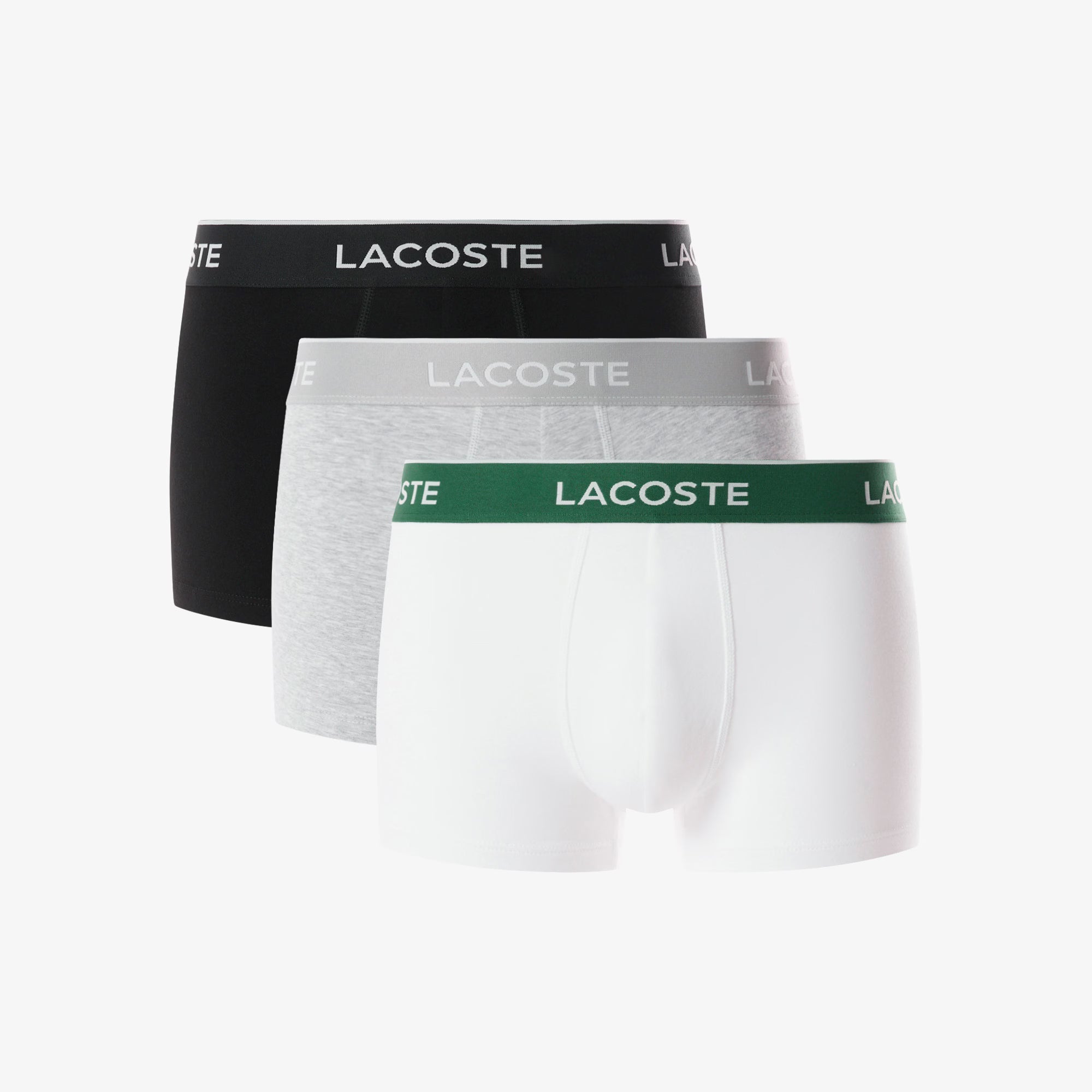 Lot de 3 boxers courts coton stretch