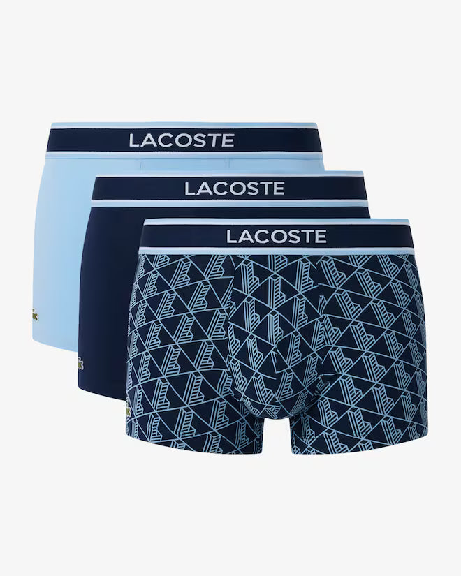Lot de 3 boxers courts monogramme
