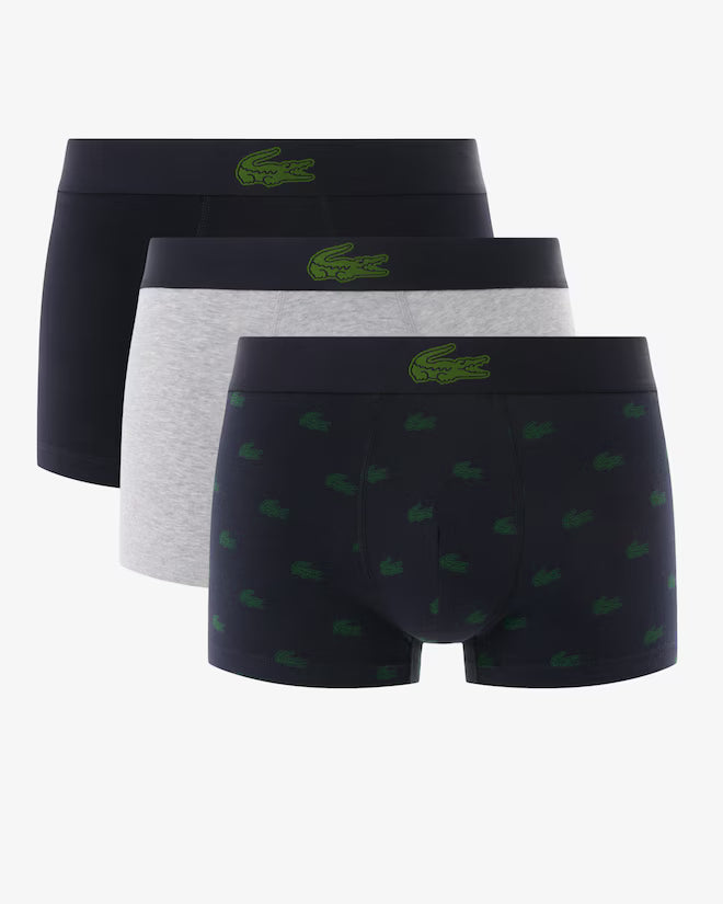 Lot de 3 boxers courts imprimé crocodile