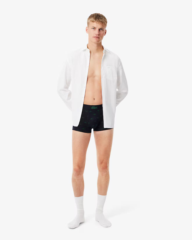 Lot de 3 boxers courts imprimé crocodile