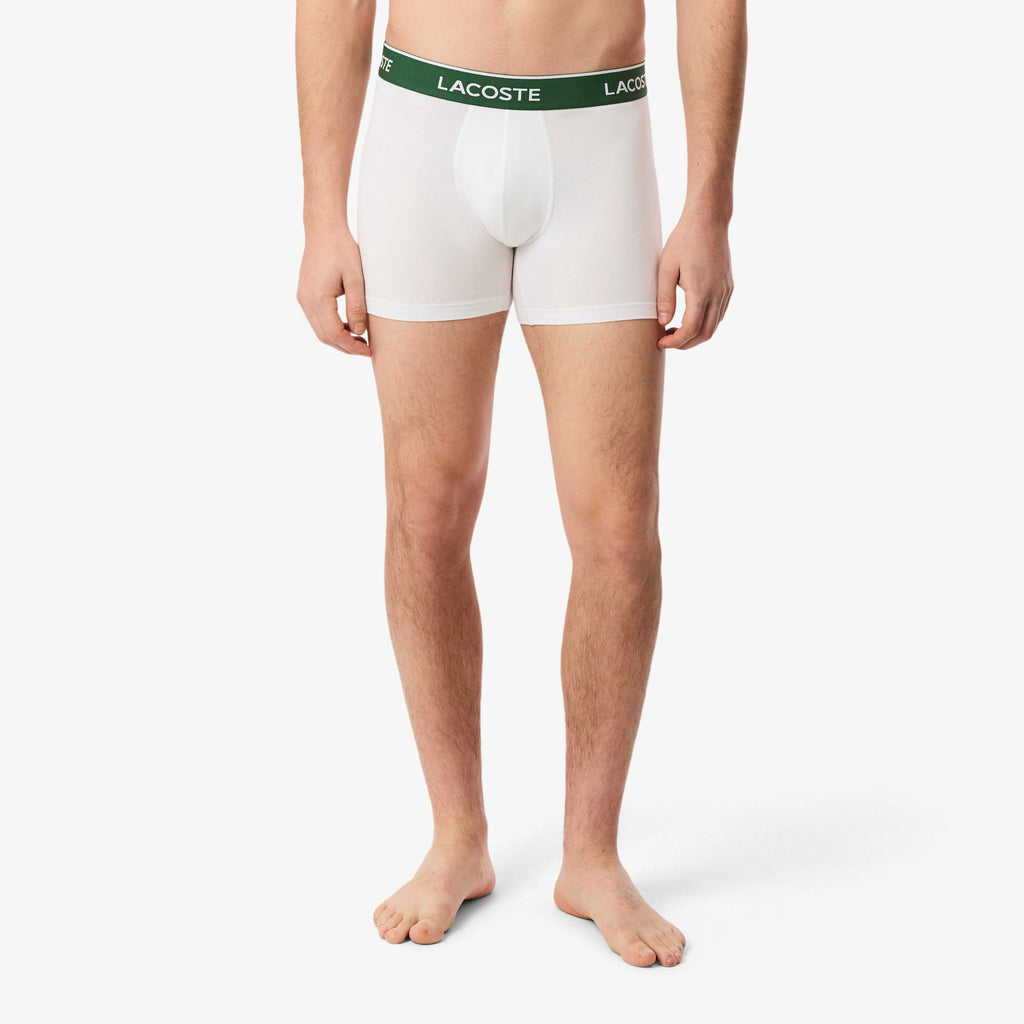 Lot de 3 boxers longs coton stretch