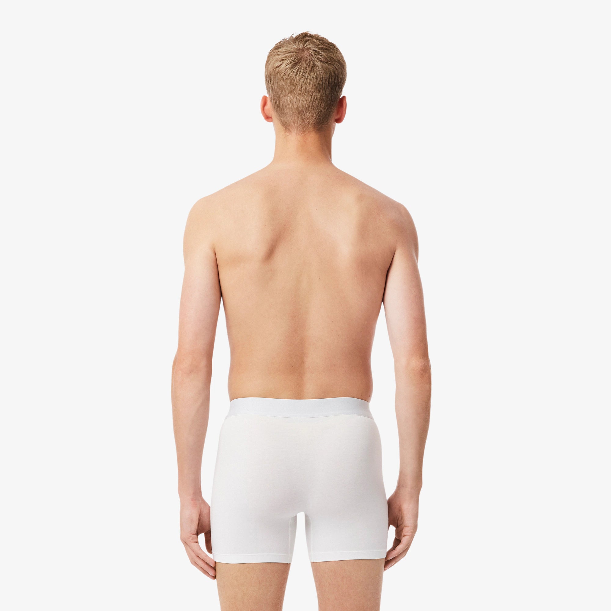 Lot de 3 boxers longs jersey stretch