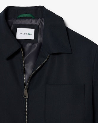 Veste twill de laine mélangée