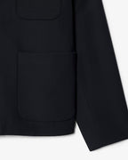 Veste twill de laine mélangée