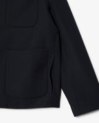 Veste twill de laine mélangée