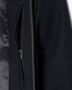 Veste twill de laine mélangée