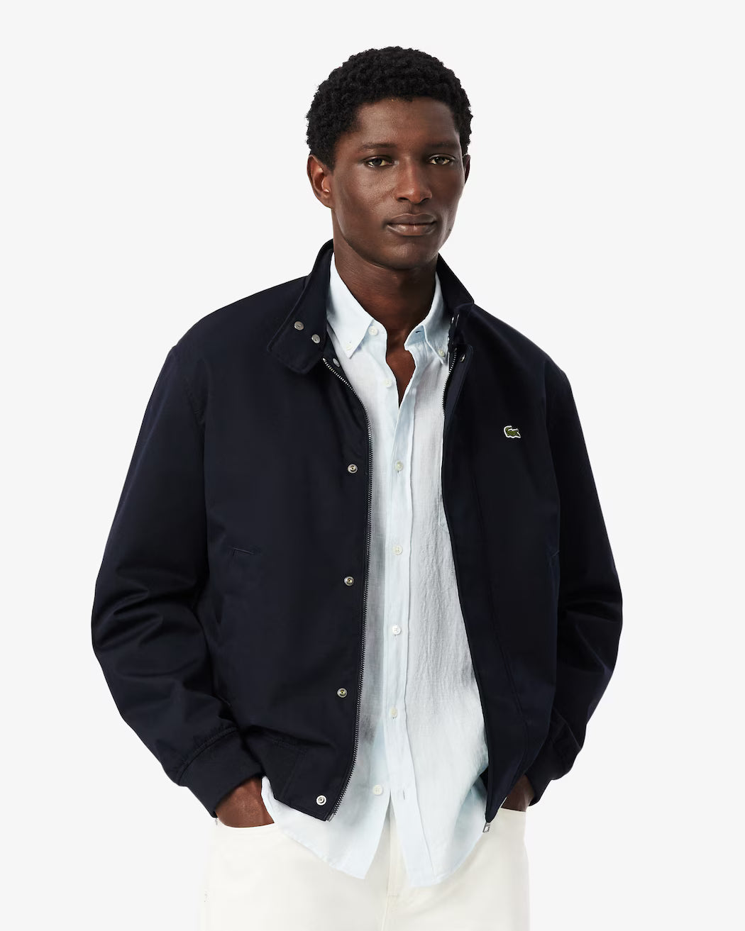Veste Harrington twill déperlant