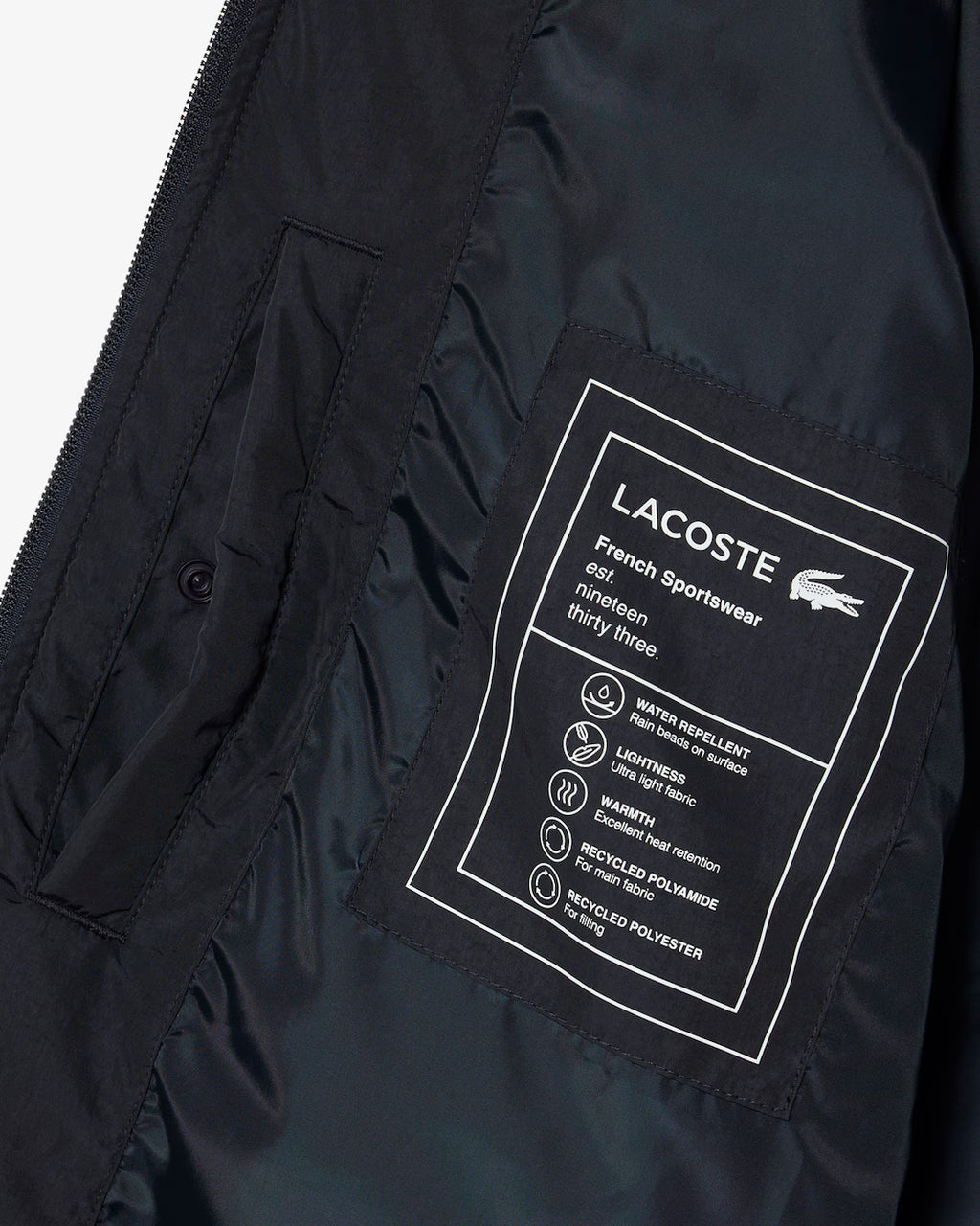 Doudoune matelassée légère déperlante