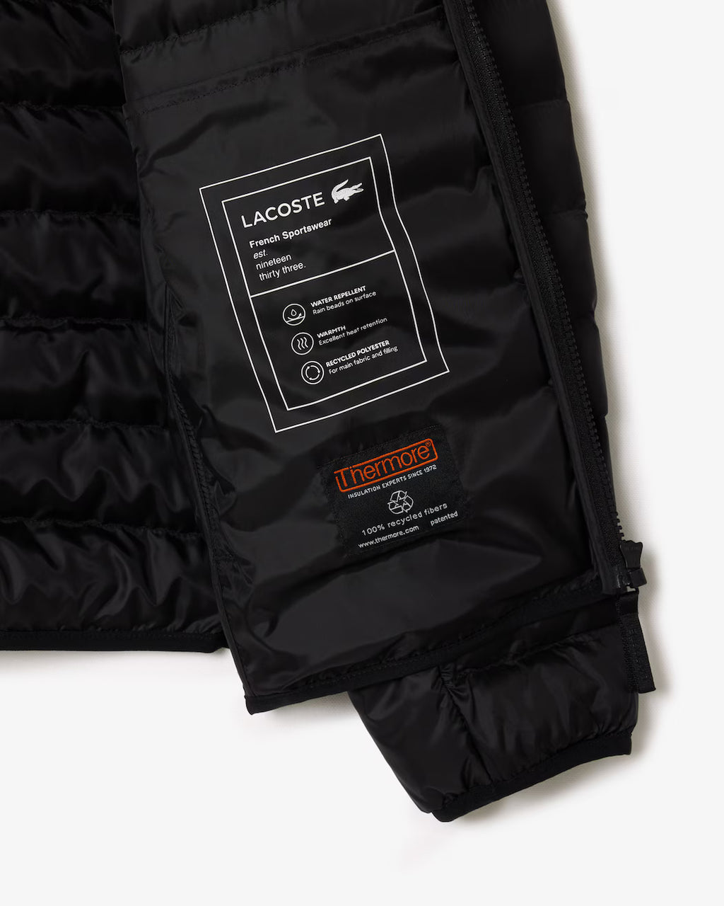 Doudoune à capuche rembourrée déperlante