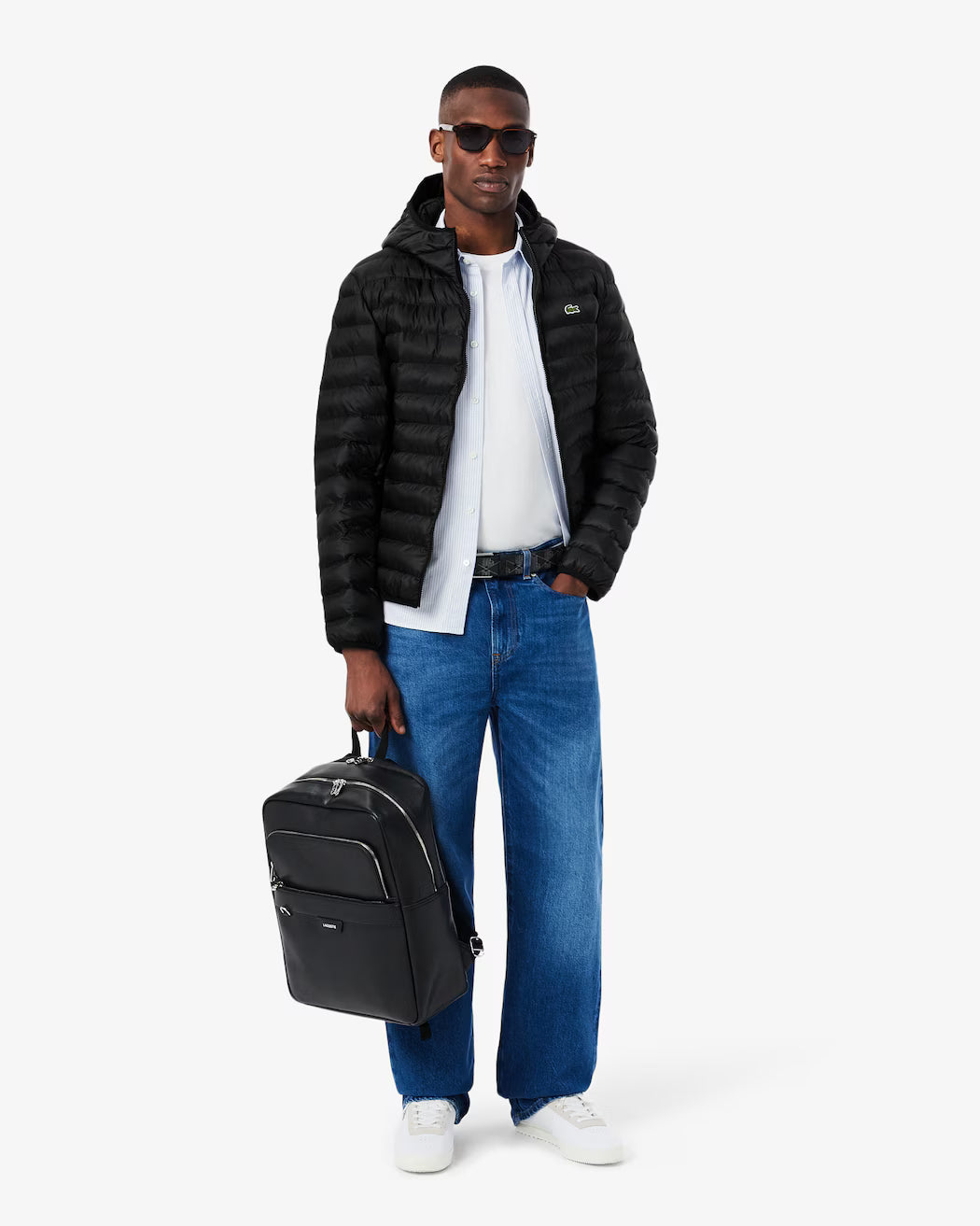 Doudoune à capuche rembourrée déperlante