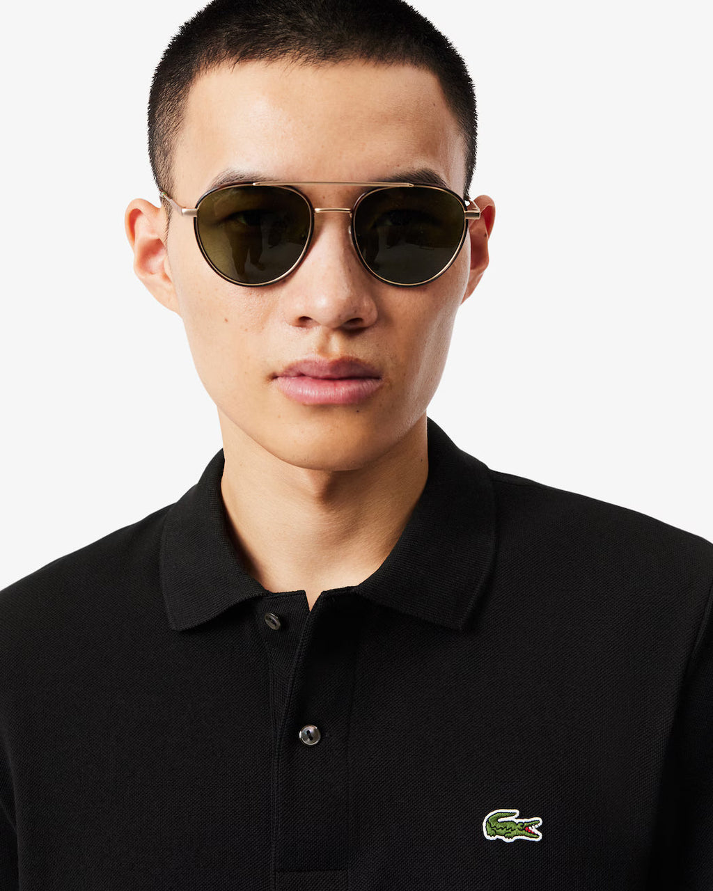 Polo L.12.12 classic fit manches longues