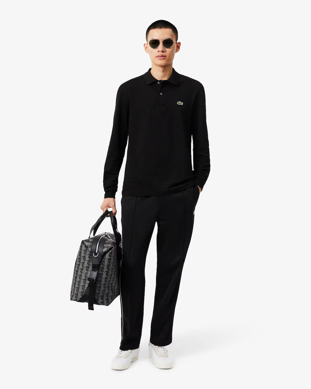 Polo L.12.12 classic fit manches longues