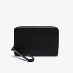 Trousse zippée ChanTrousse zippée Chantaco en cuir piquétaco en cuir piqué