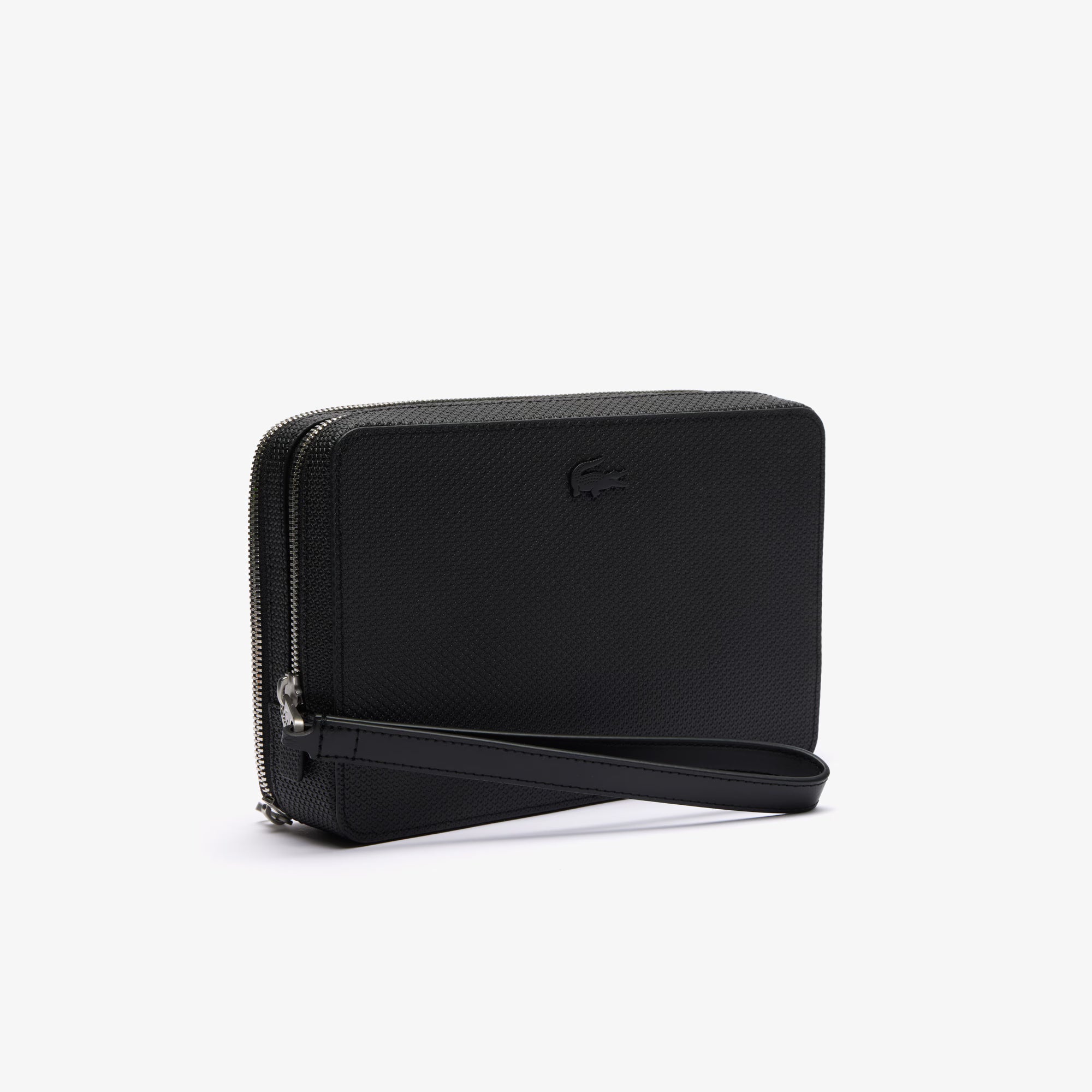 Trousse zippée ChanTrousse zippée Chantaco en cuir piquétaco en cuir piqué