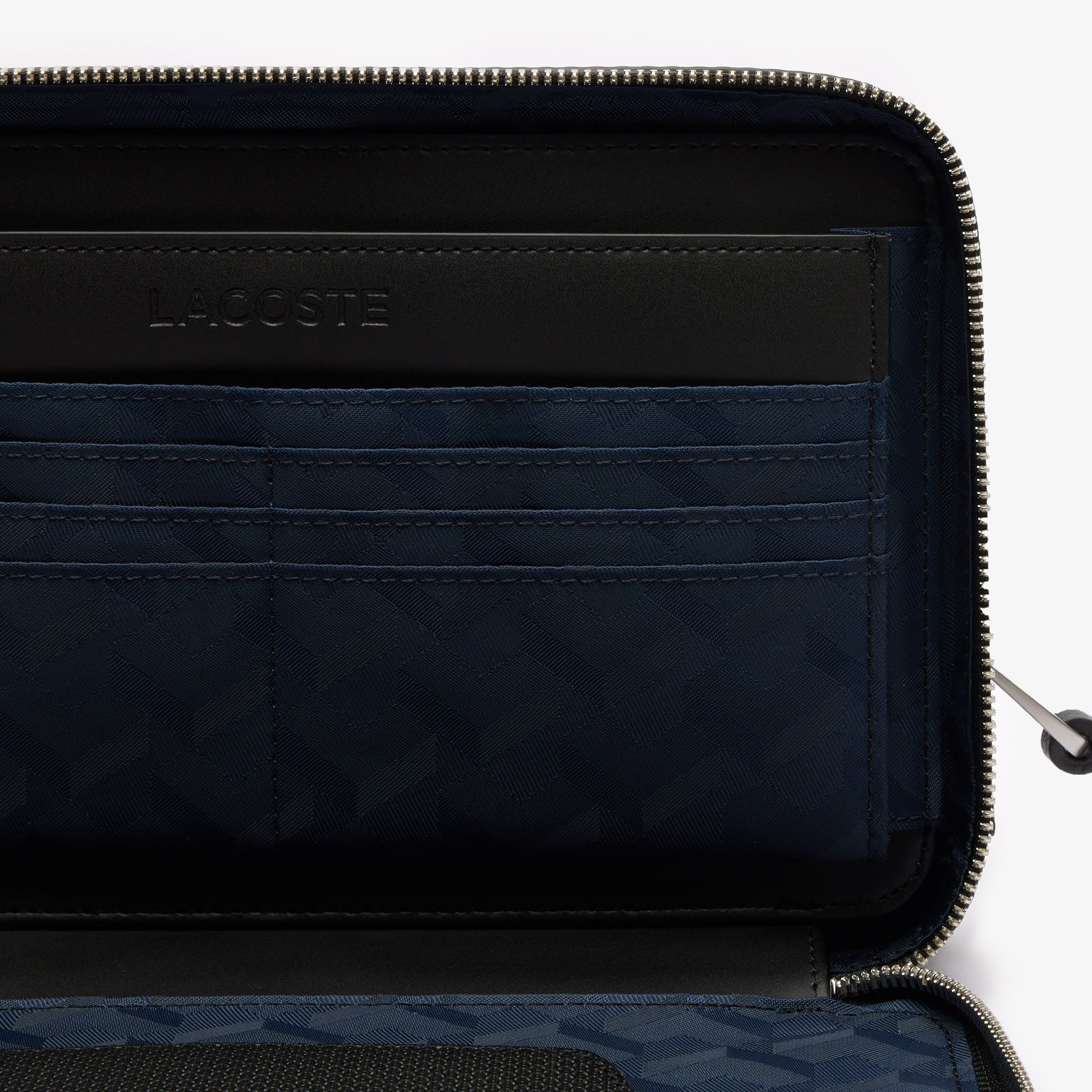 Trousse zippée ChanTrousse zippée Chantaco en cuir piquétaco en cuir piqué