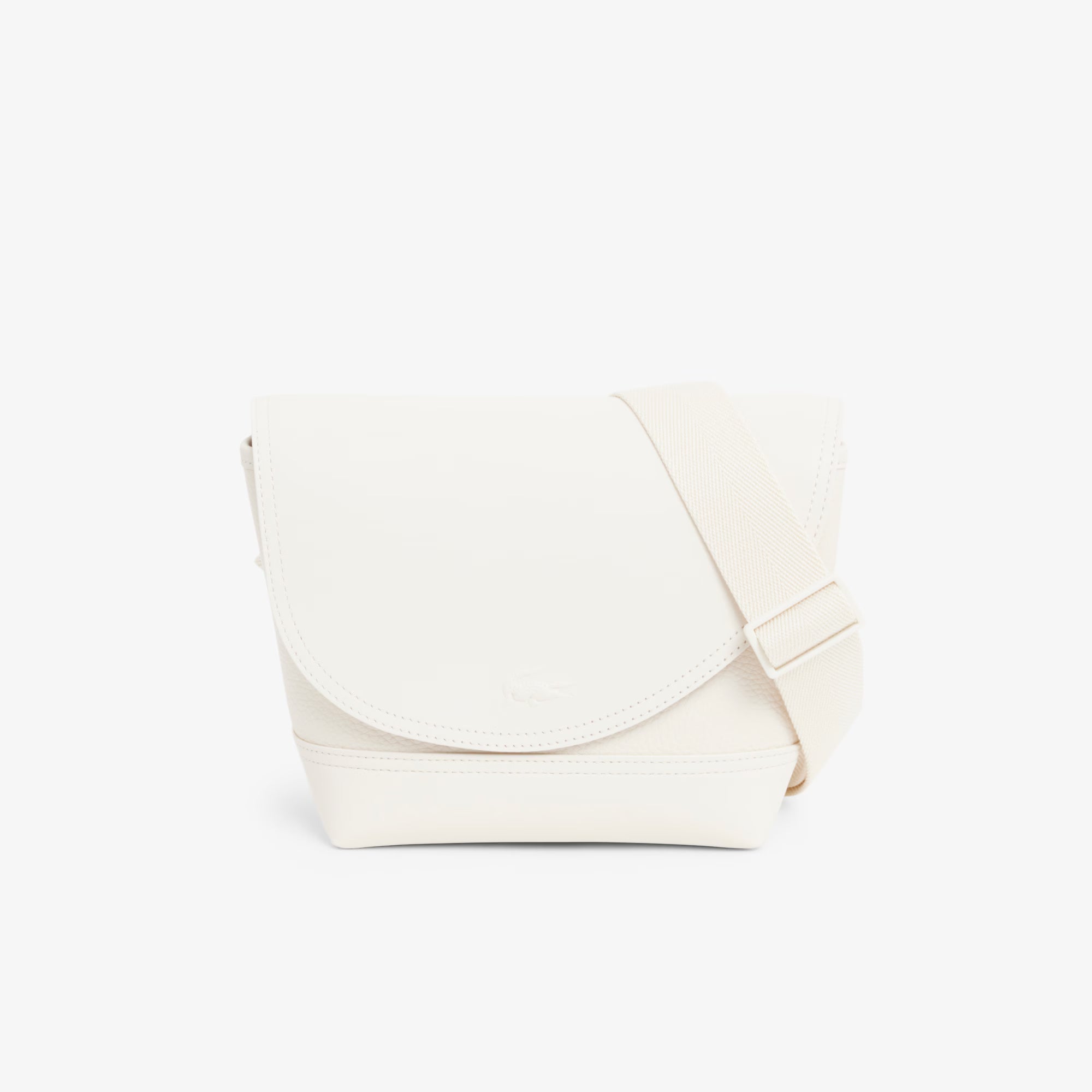 Petit sac messenger Club Lacoste en cuir