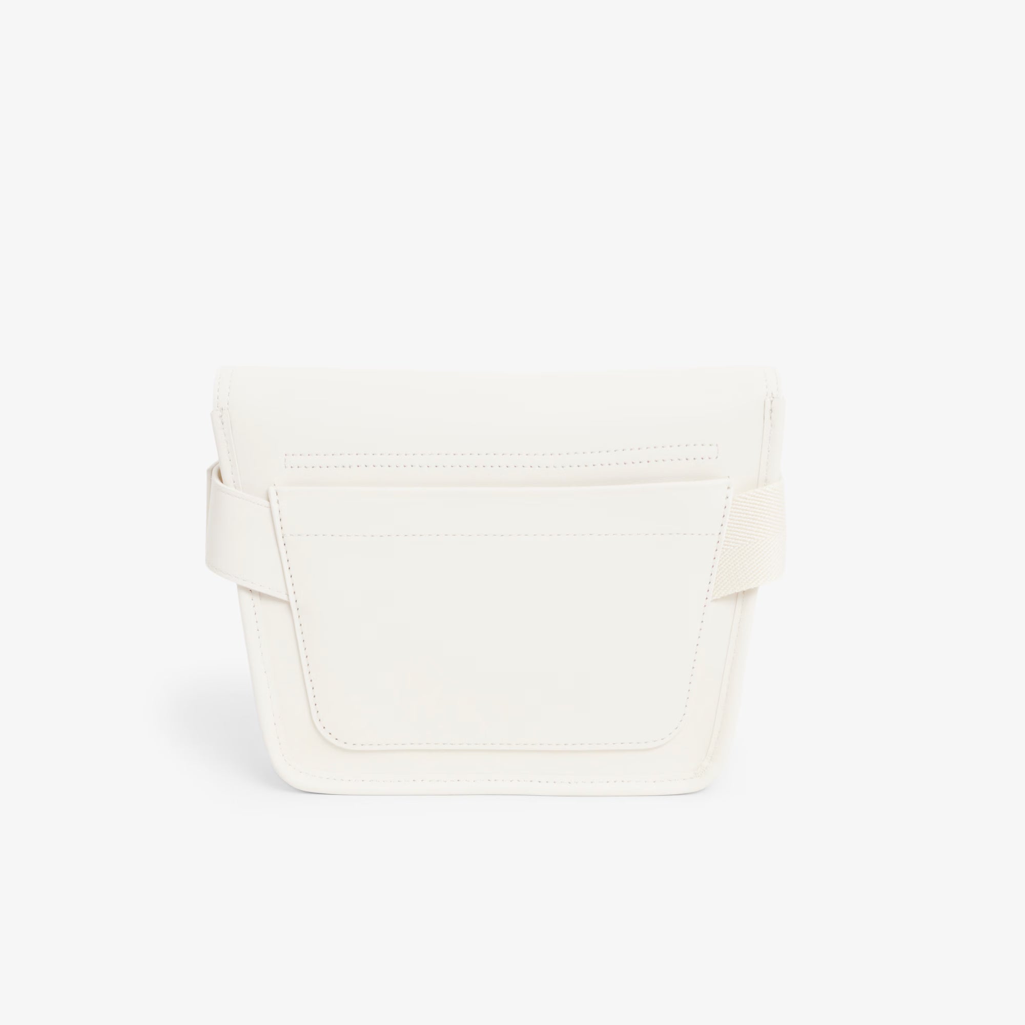 Petit sac messenger Club Lacoste en cuir