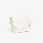 Petit sac messenger Club Lacoste en cuir