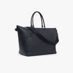 Sac week-end Club Lacoste en cuir grainé