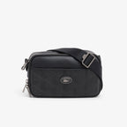 Sacoche verticale monogramme en cuir
