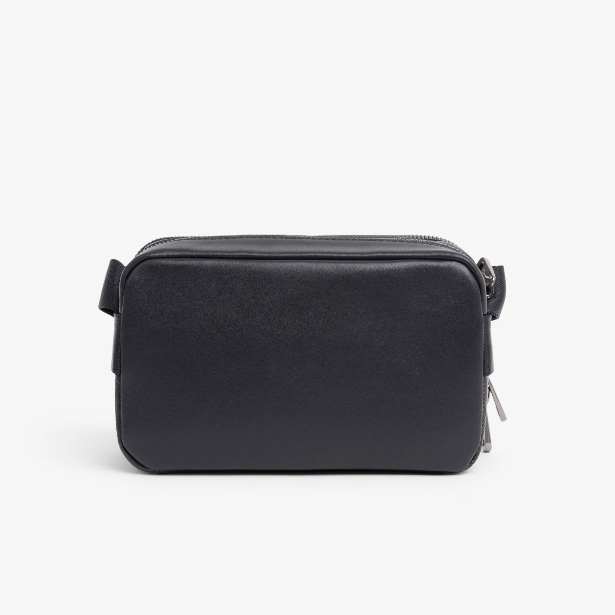 Sacoche verticale monogramme en cuir