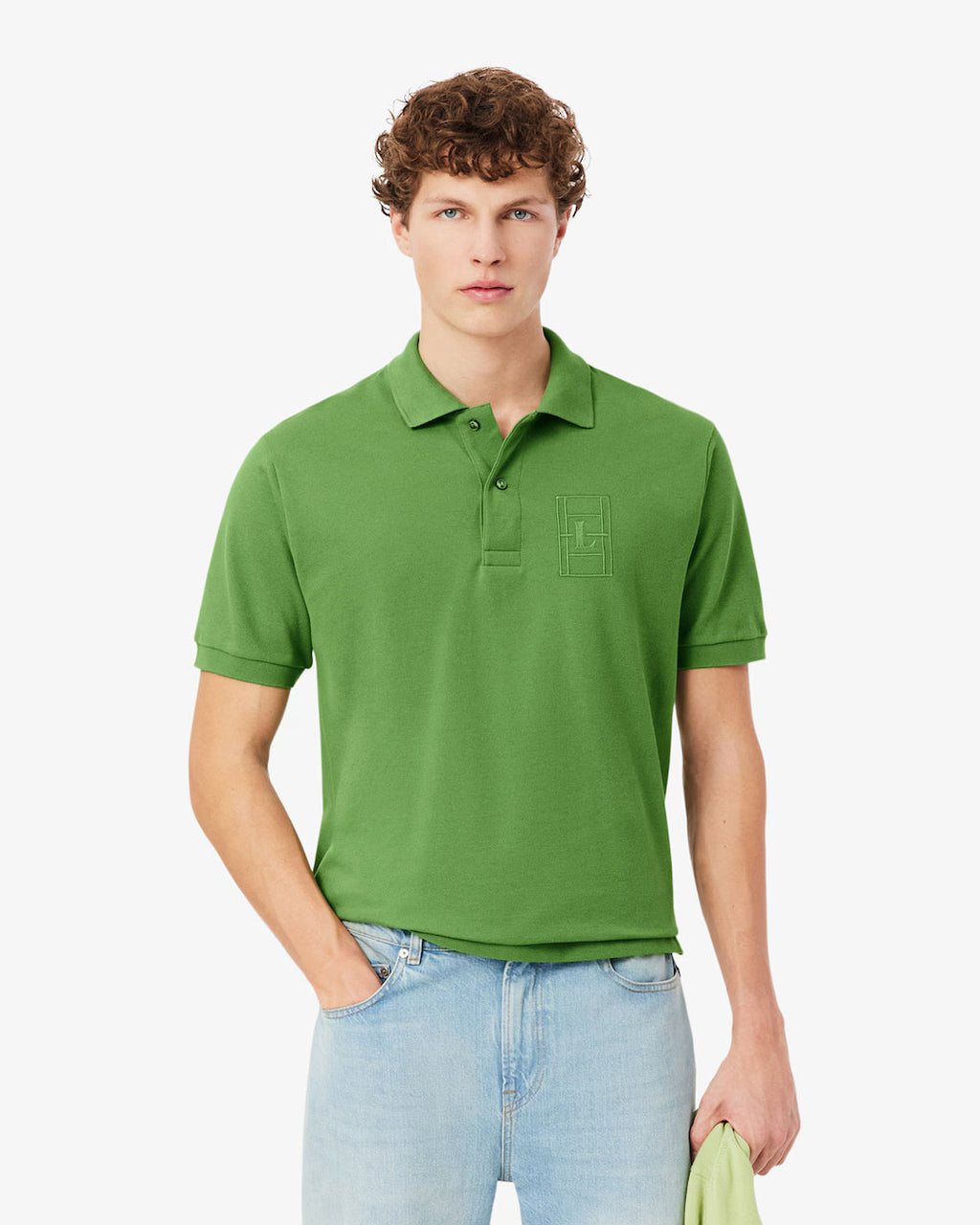 Polo classic fit Petit Piqué broderie