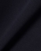 Sweatshirt loose fit col zippé en Piqué