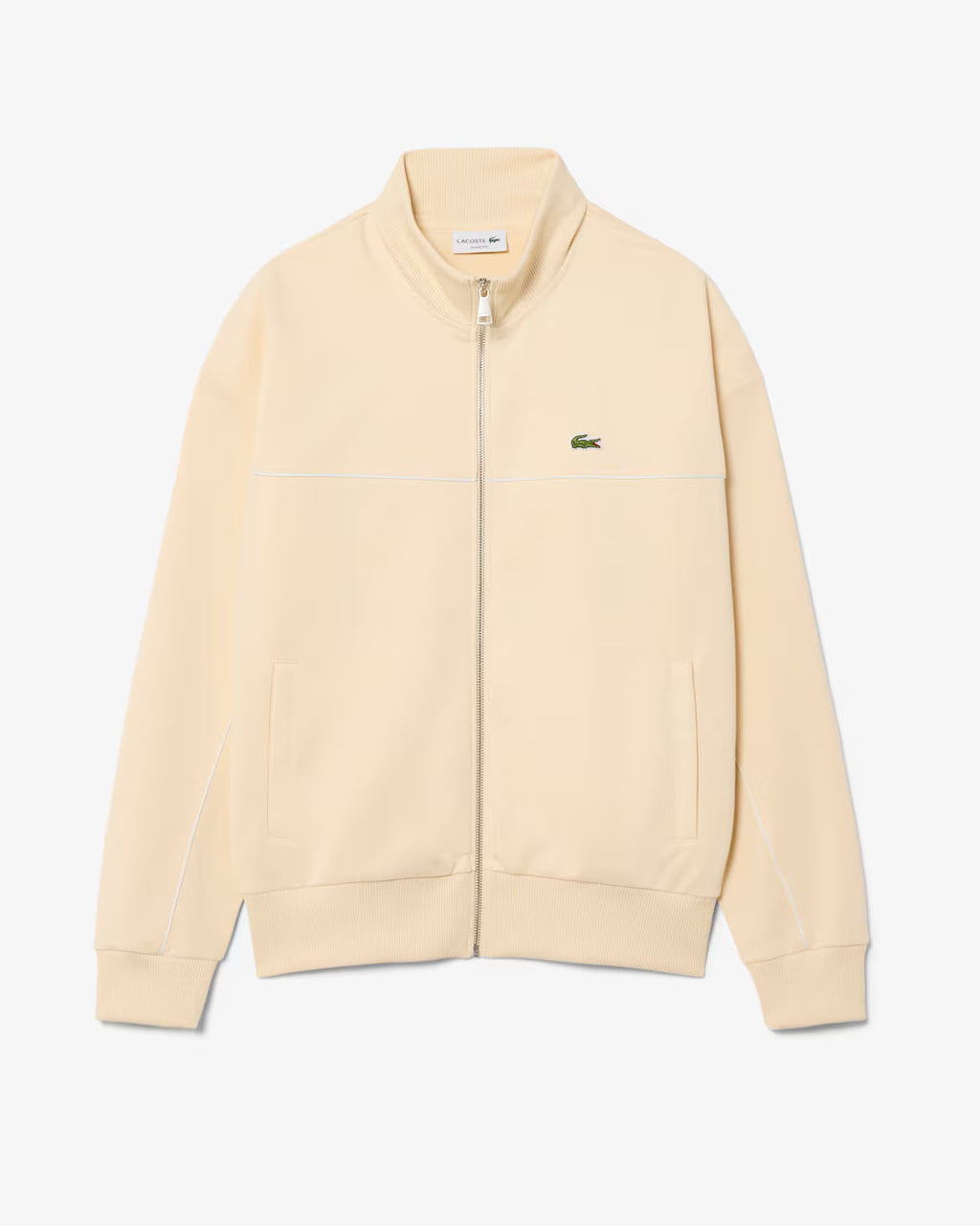 Sweatshirt zippé Piqué liserés