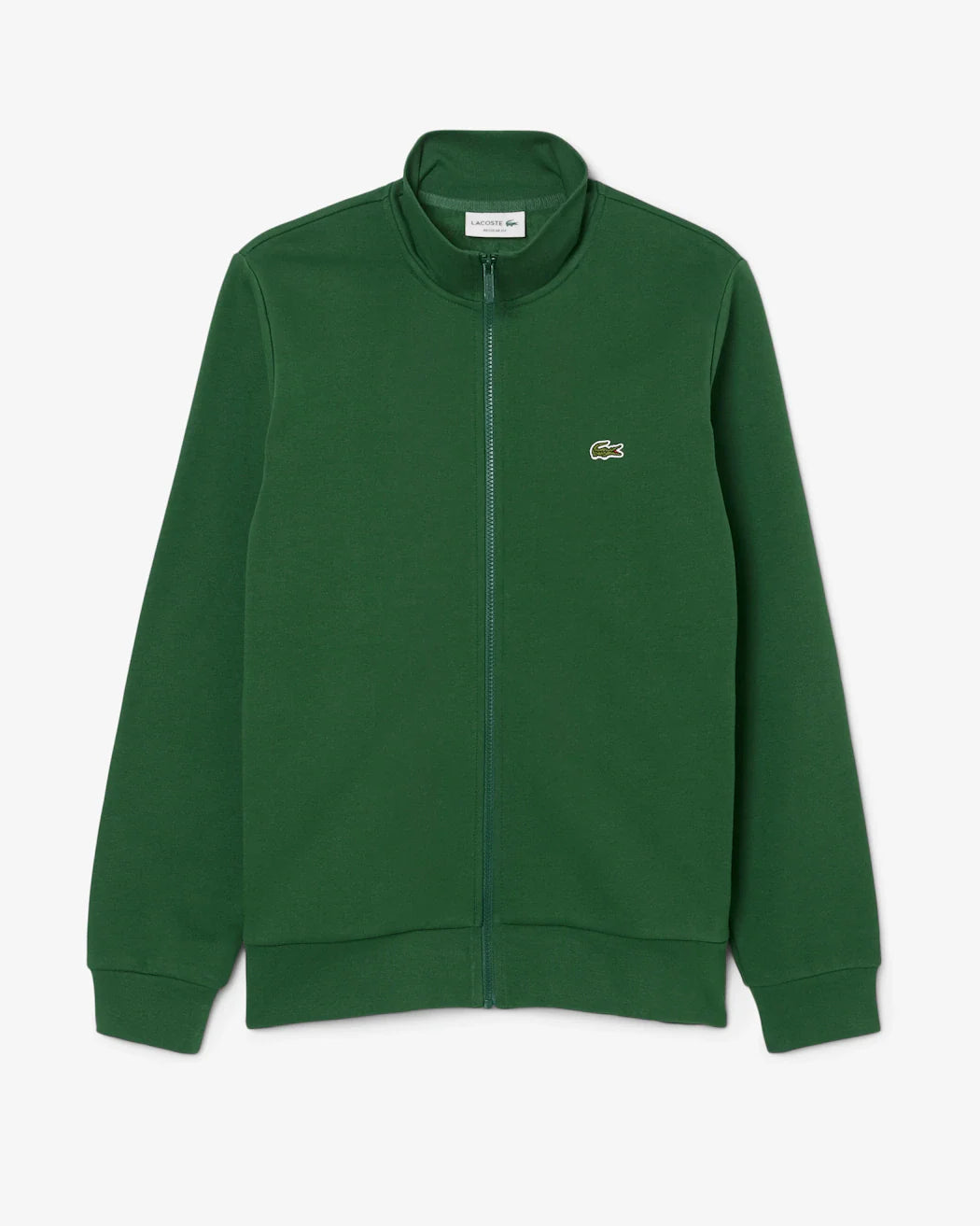 Sweatshirt zippé molleton col montant