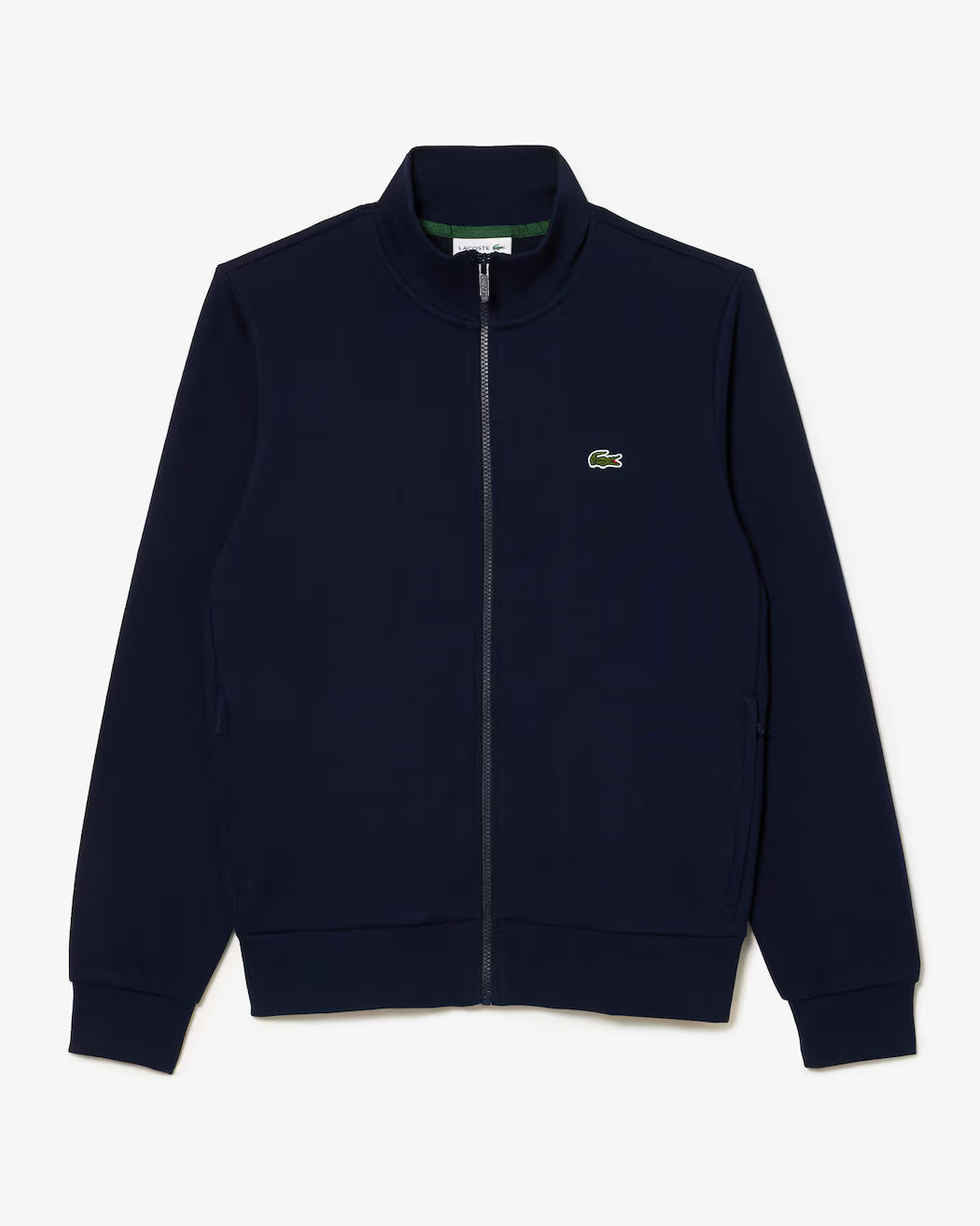 Sweatshirt zippé molleton col montant
