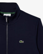 Sweatshirt zippé molleton col montant