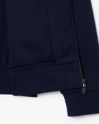 Sweatshirt zippé molleton col montant