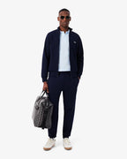 Sweatshirt zippé molleton col montant