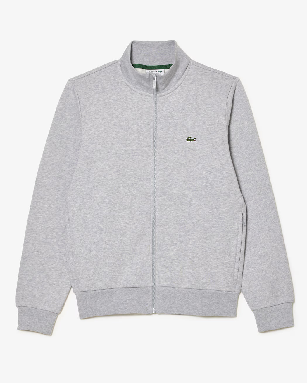 Sweatshirt zippé molleton col montant
