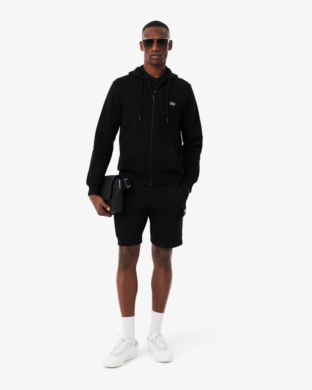 Sweatshirt à capuche zippé molleton