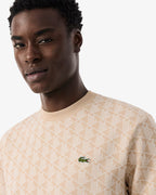 T-shirt jacquard monogramme
