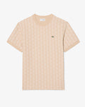 T-shirt jacquard monogramme