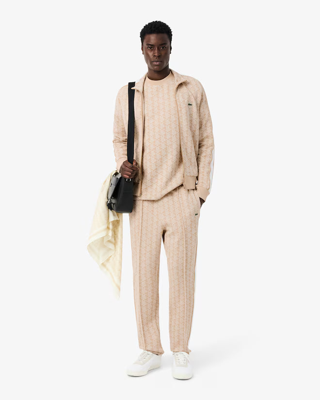 T-shirt jacquard monogramme