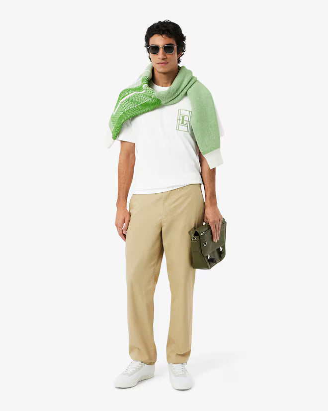 T-shirt brodé jersey épais