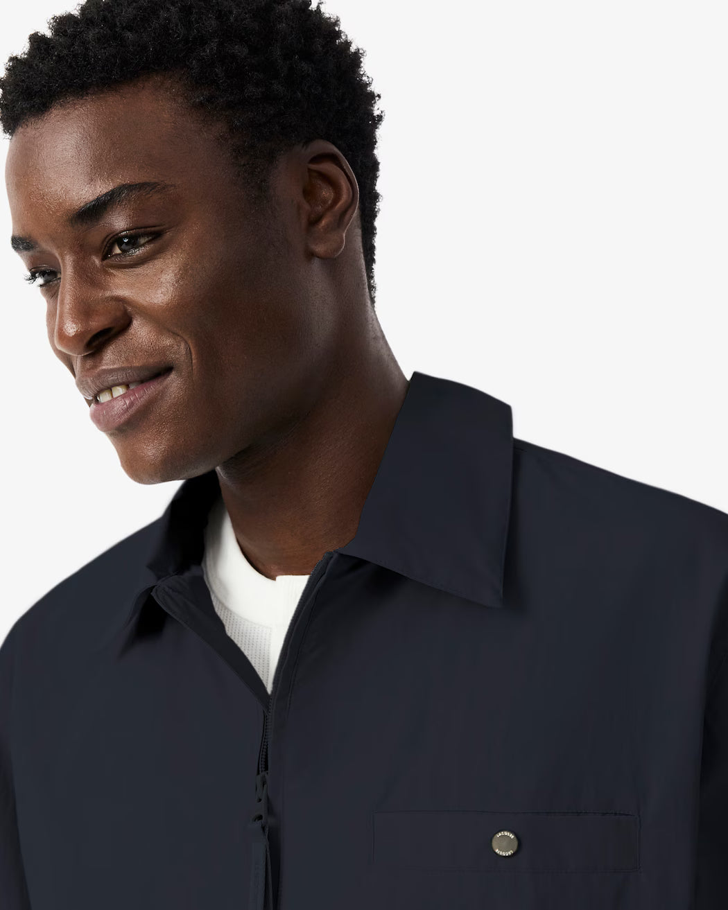 Veste déperlante taffetas texturé